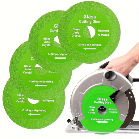 Disco para Cortar Vidro Cerâmica 115mm Furo 20mm com Adaptador 22mm Esmerilhadeiras e Serras Mármores — imagem 2 de 2