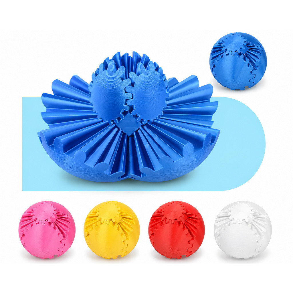 Gear Ball Fidget Sensorial 3D | Brinquedo Antiestresse com Engrenagens | Alívio da Ansiedade | TEA, TDAH e Foco