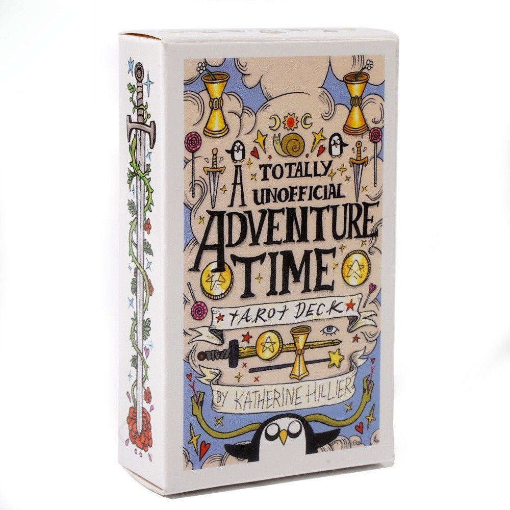 Adventure Time tarot Deck by Katherine Hillier 78-card deck Fortune Telling Game Divination Game Gift based on the Rider