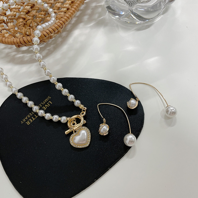 Moda High-End pérola colar feminino luz luxo nicho colar novo estilo requintado elegante colar feminino 937 e 831X