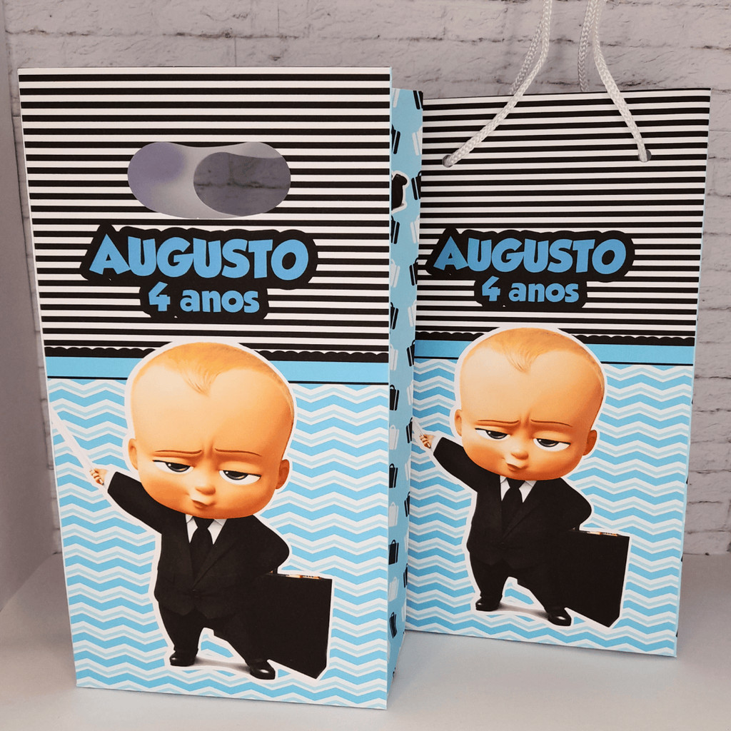 PEGUE E MONTE - SACOLINHA PERSONALIZADA PODEROSO CHEFINHO, MIMO PARA FESTA, LEMBRANCINHA DE ANIVERSÁRIO, PERSONALIZADO