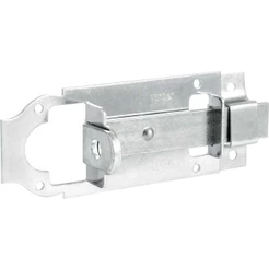 Trinco Fecho Chato Zincado com Porta Cadeado 5" Vonder - 32.90.105.001