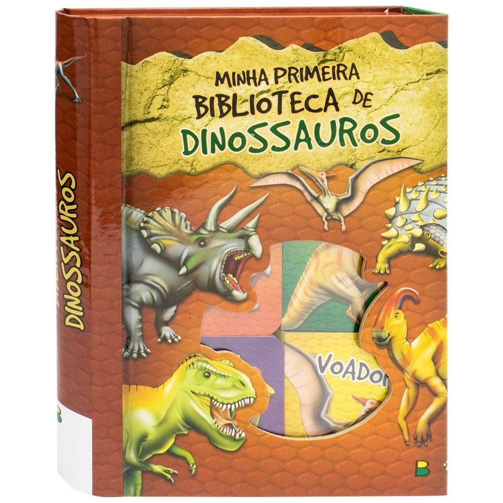Box com 6 unidades | Minha Primeira Biblioteca de Dinossauros em Oferta na Shopee
