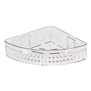 Prateleira de Banheiro Sem Furo em Acrílico Suporte Auto Colante Retangular ou Triangular Moderno Shampoo e Cosméticos em Oferta na Shopee