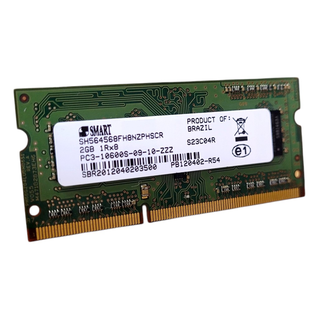 Memória Ram 2gb Smart Ddr3 1600mhz Pc3-12800s Notebook