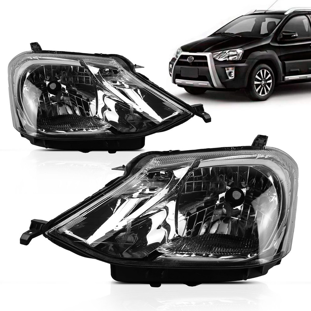 Par Farol Etios Cross 2013 2014 2015 2016 2017 2018 em Oferta na Shopee