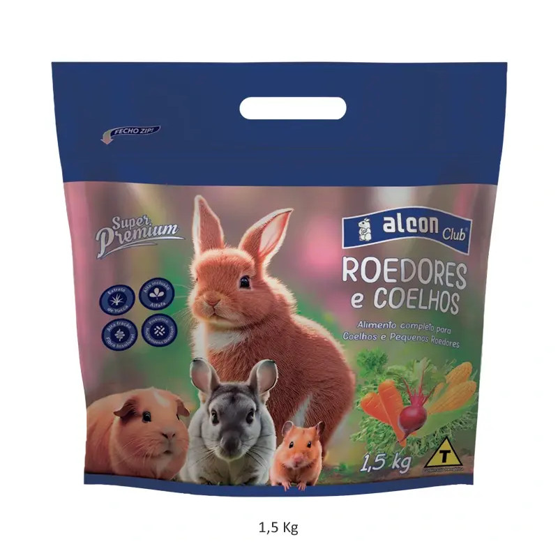 Alcon Club Roedores e Coelhos Alimento Completo