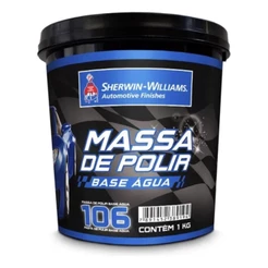 MASSA DE POLIR N2 BASE ÁGUA POTE 1KG LAZZURIL AUTOMOTIVO