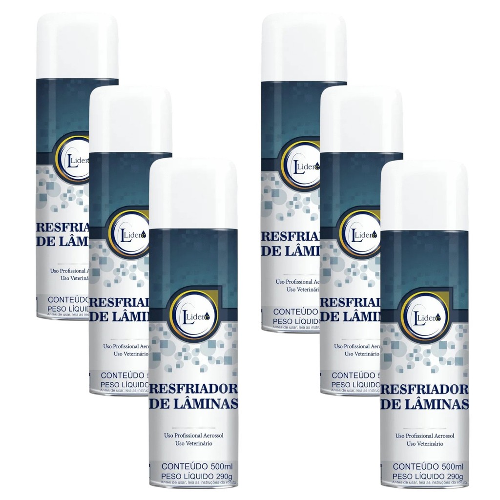 Resfriador de Lâminas de Tosa 500mL - Llidere - KIT 6UN