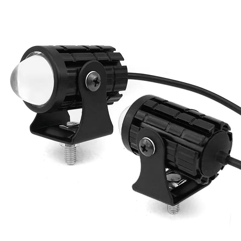 Mini Farol de milha universal Motos, Quadriciclos, ATV, UTV