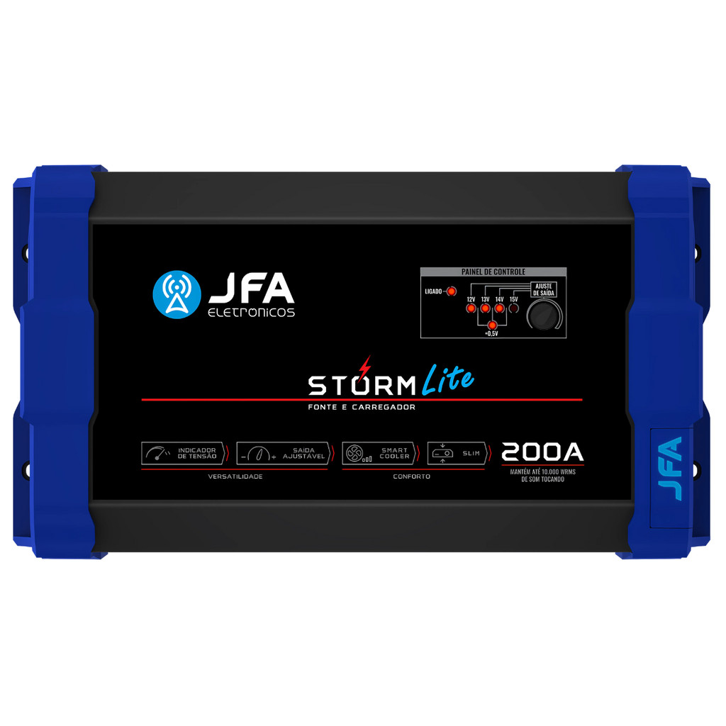 Fonte Automotiva Jfa Storm Lite 200a Bivolt Carregador em Oferta na Shopee
