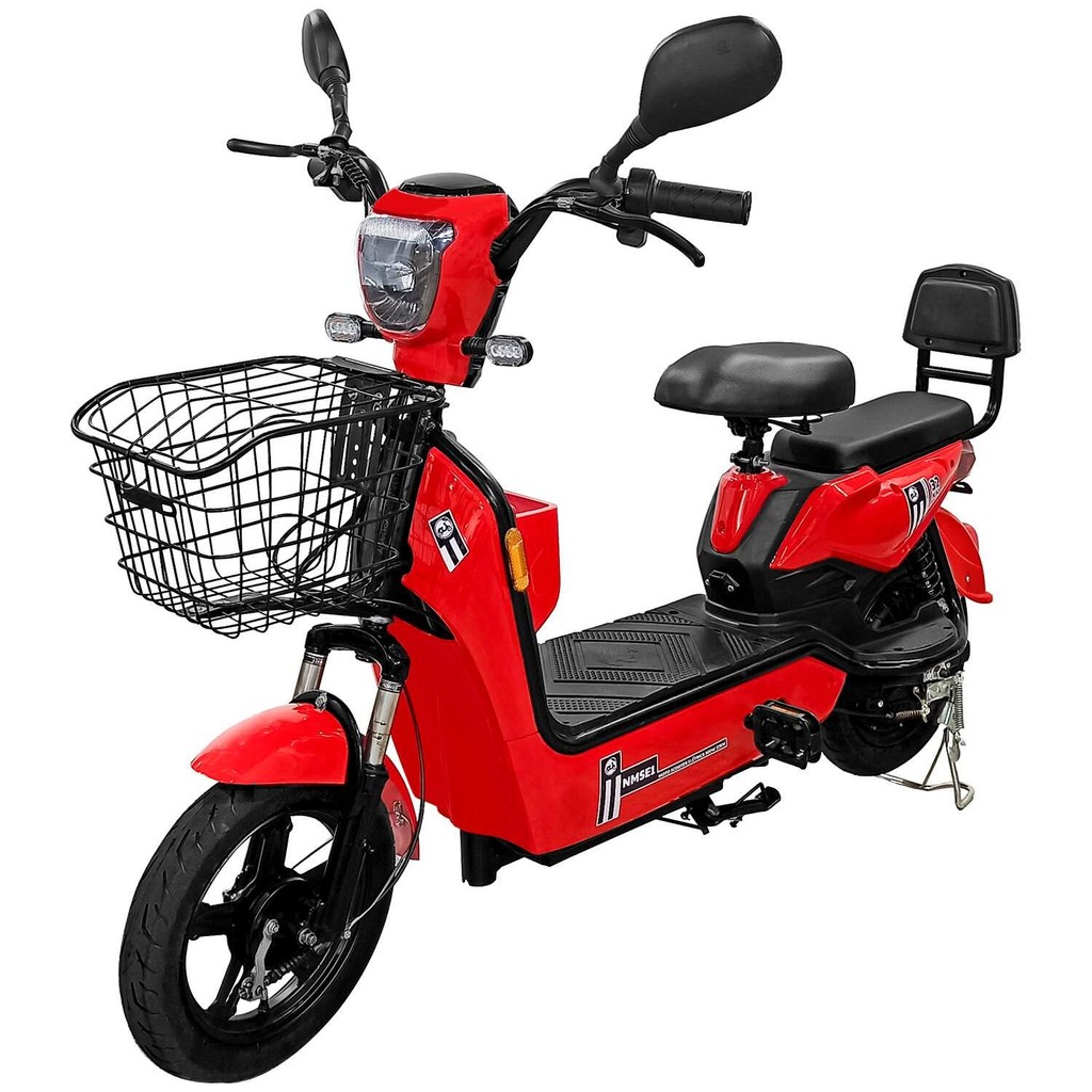 Moto Scooter Elétrica 500w 32km Sem CNH Autonomia 40Km Preto