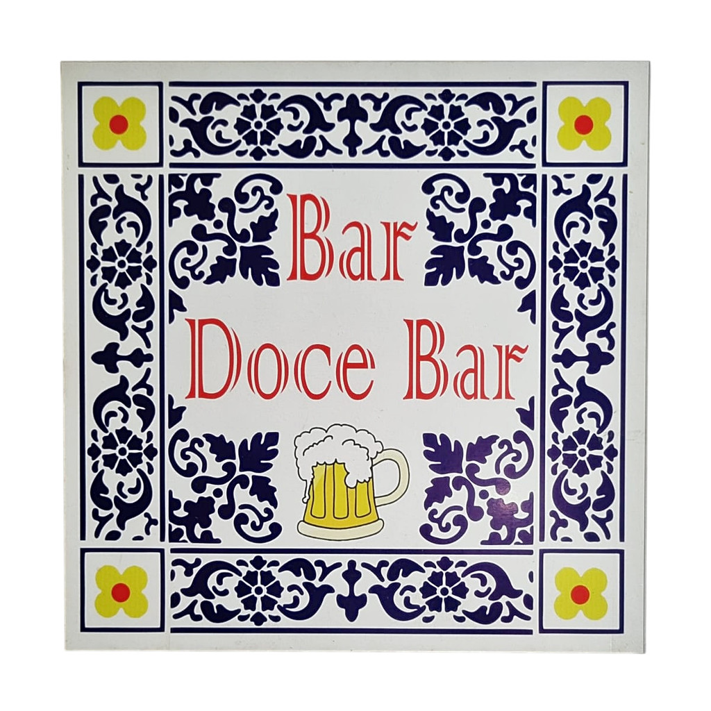 Placa Bar Doce Bar Decorativo quadro Mdf Frases 6738