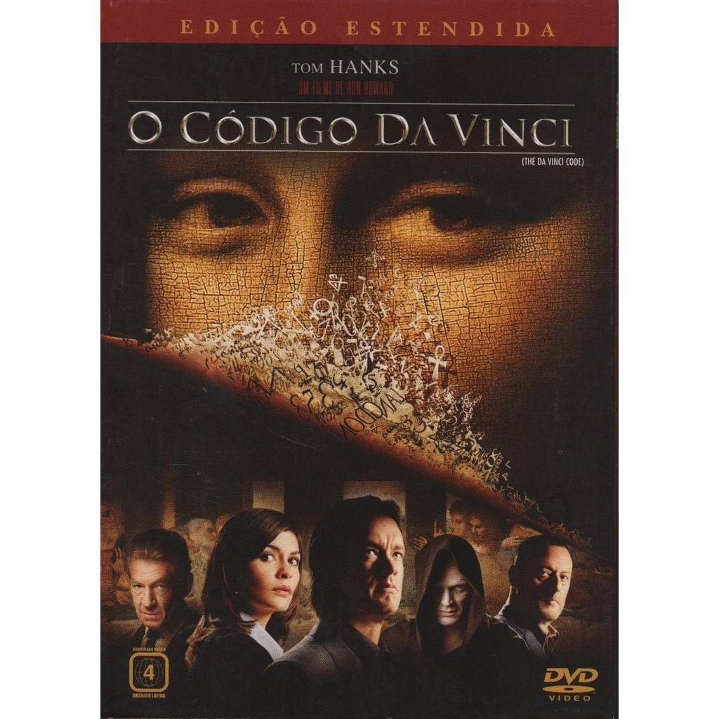 Dvd - O Código Da Vinci - Tom Hanks - Lacrado C/ Luva