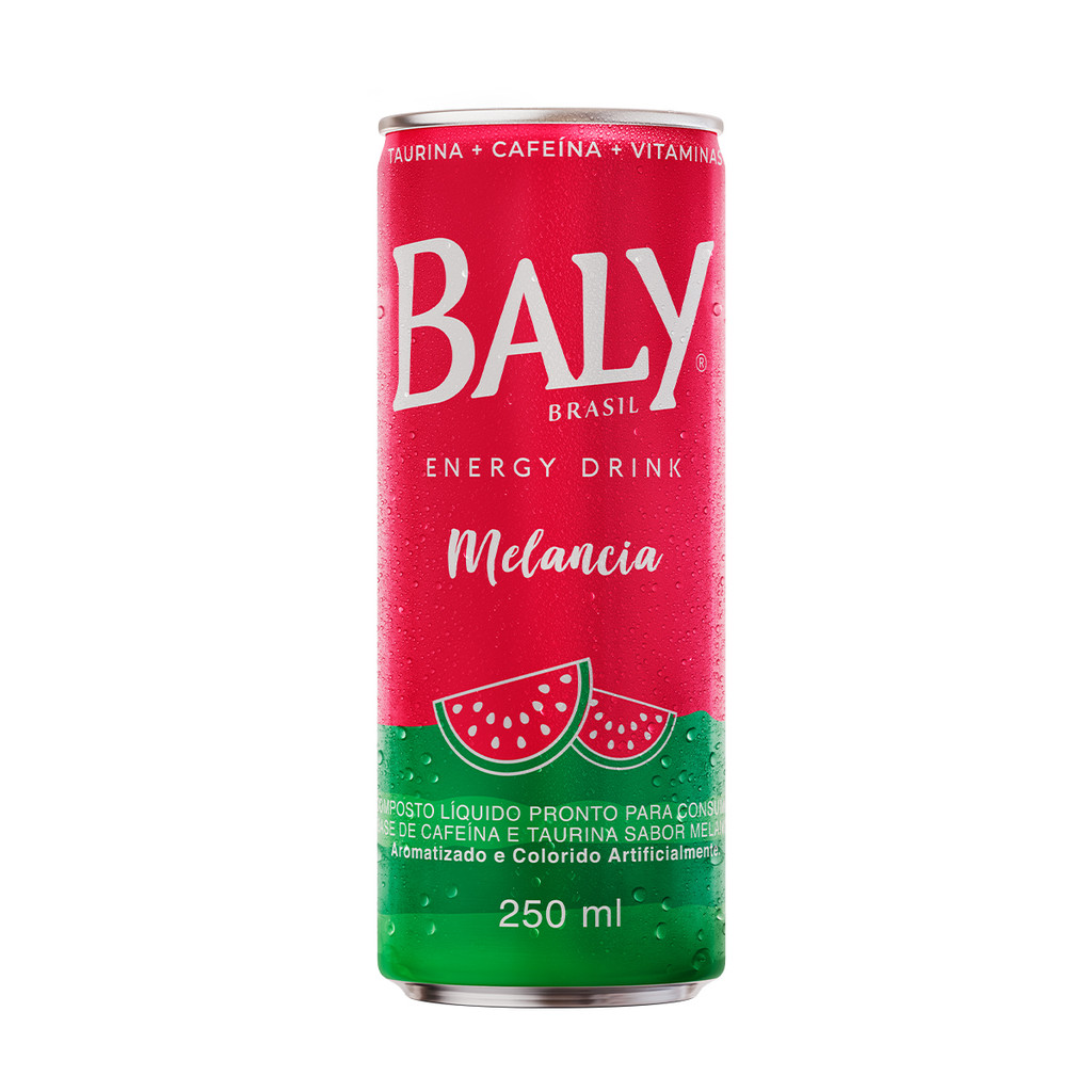 Imagem Energético Baly Energy Drink Melancia 250ml