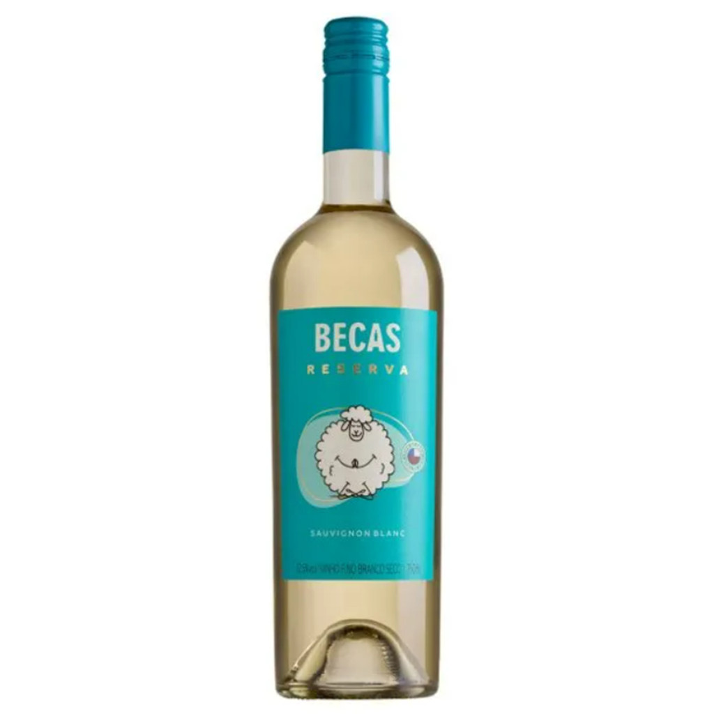 VINHO BRANCO BECAS RESERVA SAUVIGNON BLANC 750ML