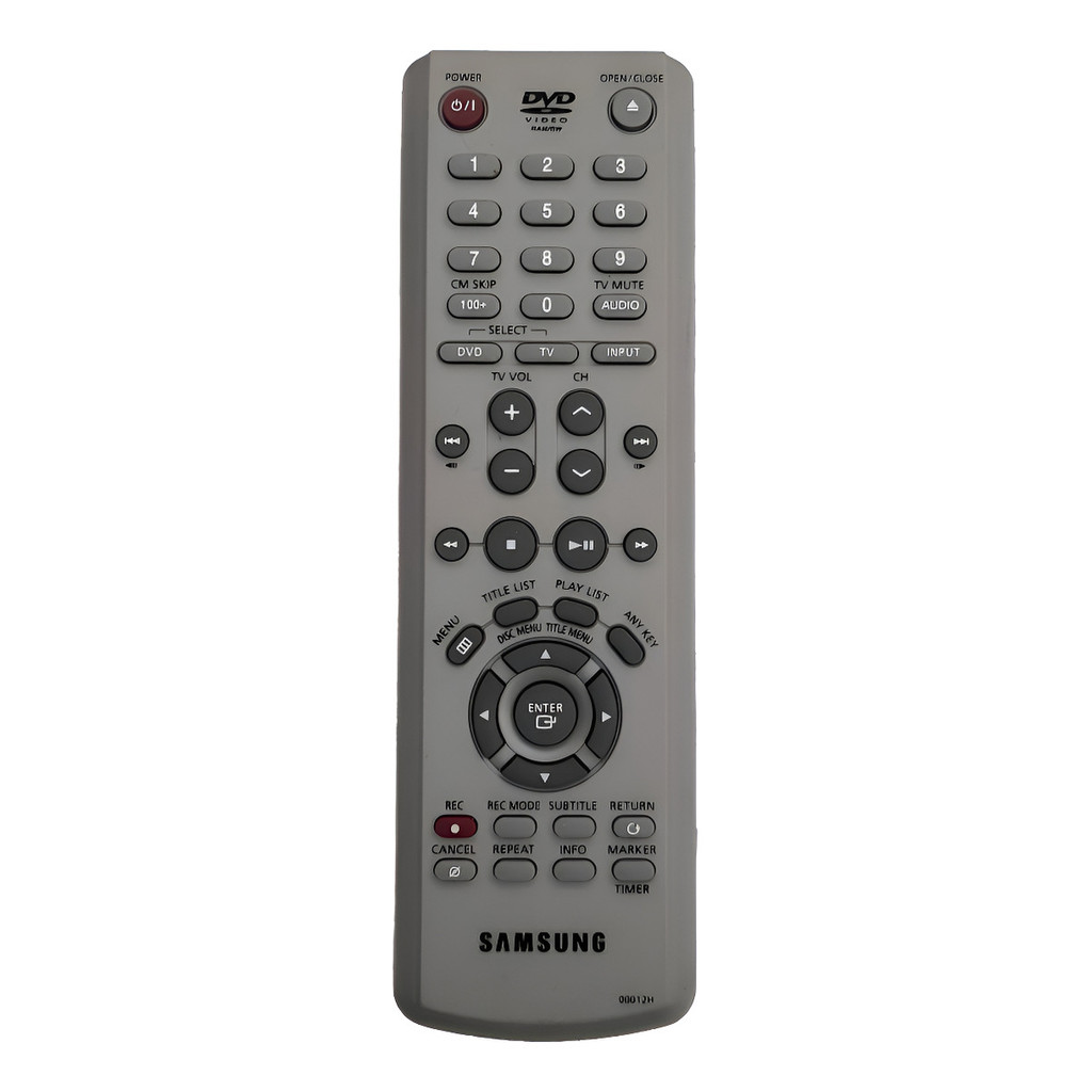 Controle Remoto Gravador Dvd Samsung 00012h Dvdr120 Dvdr121 100% Original