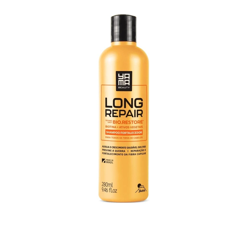 Shampoo Fortalecedor Yamá Long Repair 280ML