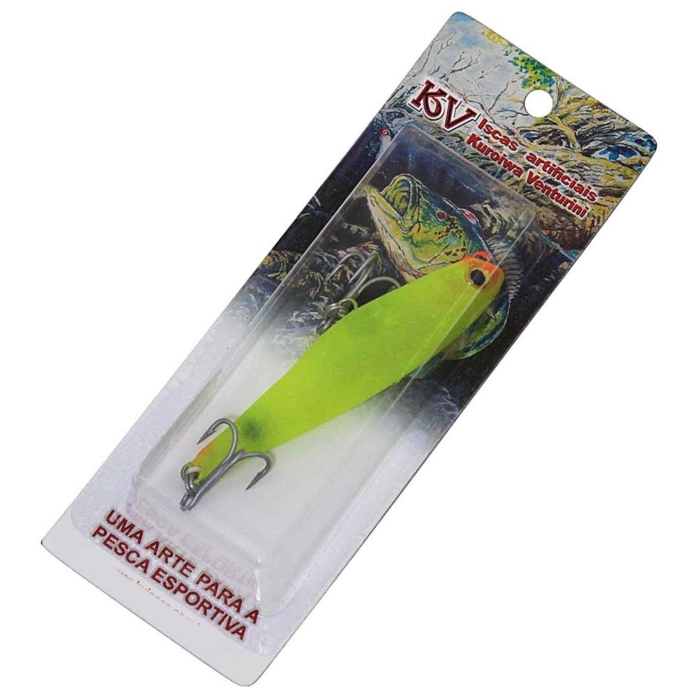 Isca Artificial De Pesca Zara Stick KV Camurim 70 7cm 7gr Cor 06F – Função Popper