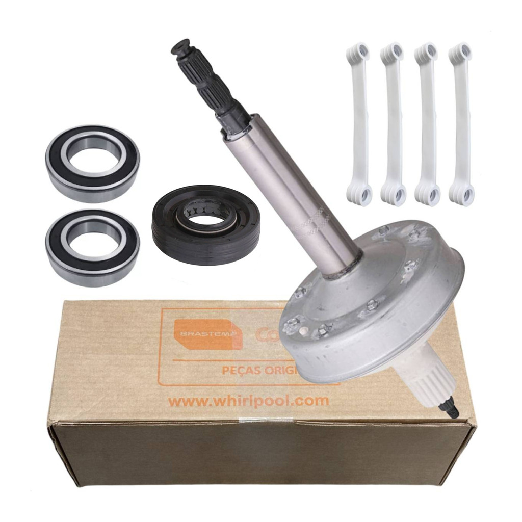 Kit Mecanismo Eixo Curto Brastemp Ative 11kg Bwl11 Original