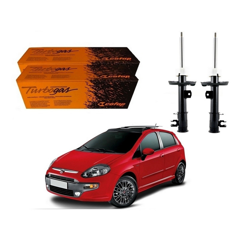 Par Amortecedor Dianteiro Punto 1.4 1.6 1.8 2011 A 2017 em Oferta na Shopee