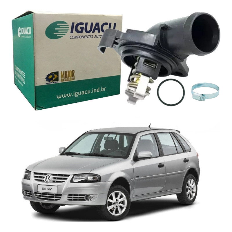 Valvula Termostatica Iguaçu Gol G4 1.0 8v 2006 A 2014 em Oferta na Shopee