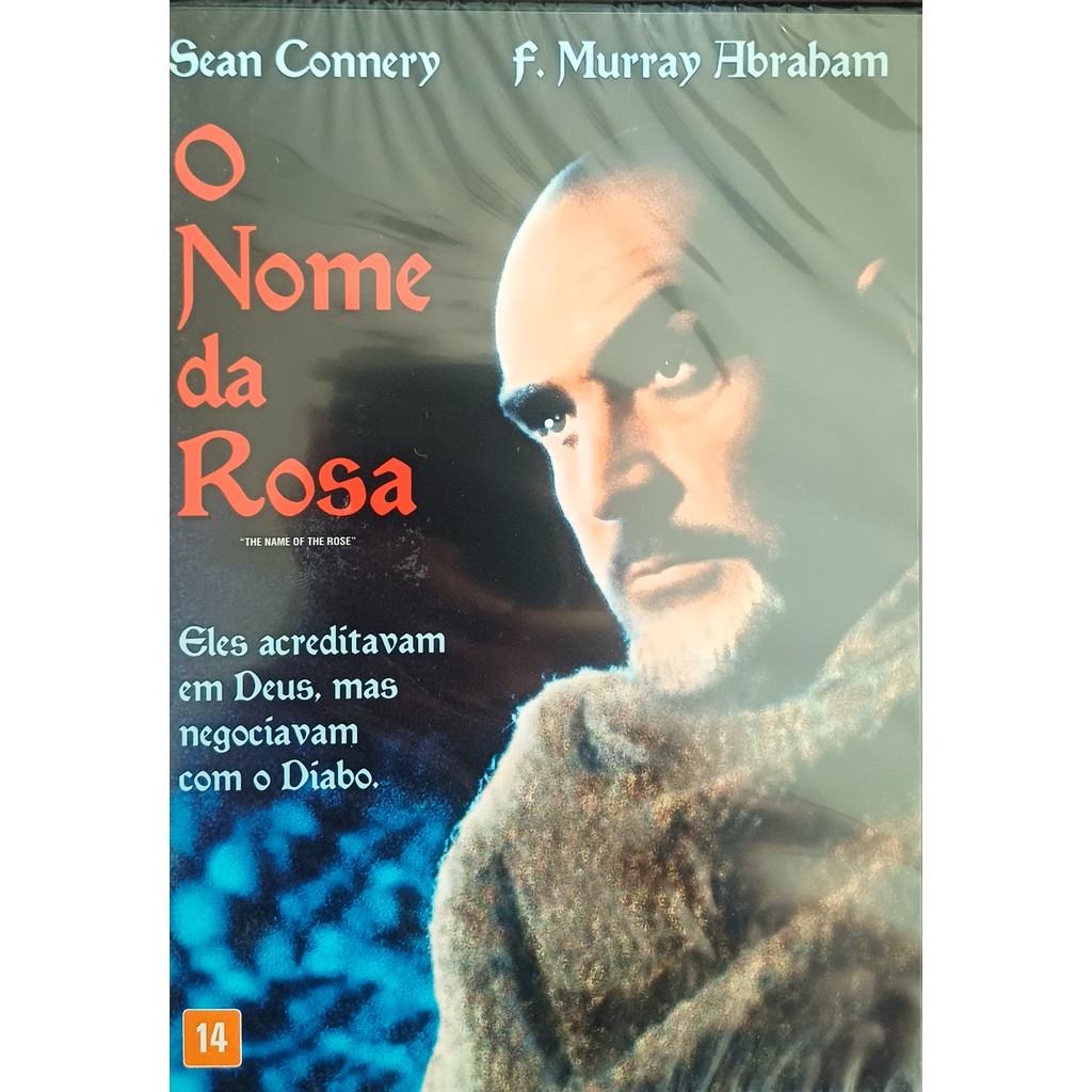 DVD O Nome da Rosa (Sean Connery) Lacrado de Fábrica