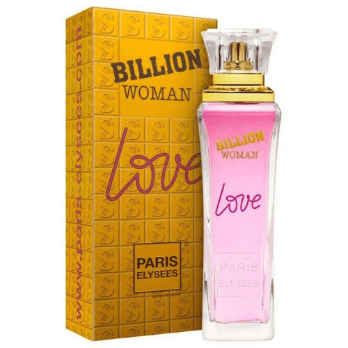 Perfume Billion Woman Love Eau de Toilette Paris Elysees 100ml - Feminino