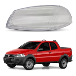 Lente Do Farol Direito Fiat Strada Working 1.4 2010 A 2020