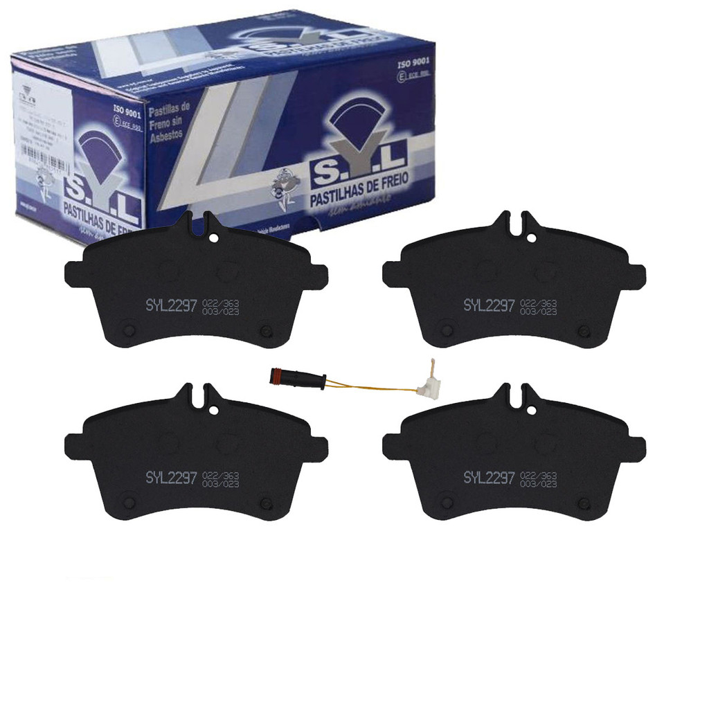 Pastilha De Freio Traseiro - Classe A 200 Cdi 2004 A 2012 / Classe A 200 Turbo 2004 A 2012 / Classe B 200 2005 A 2011