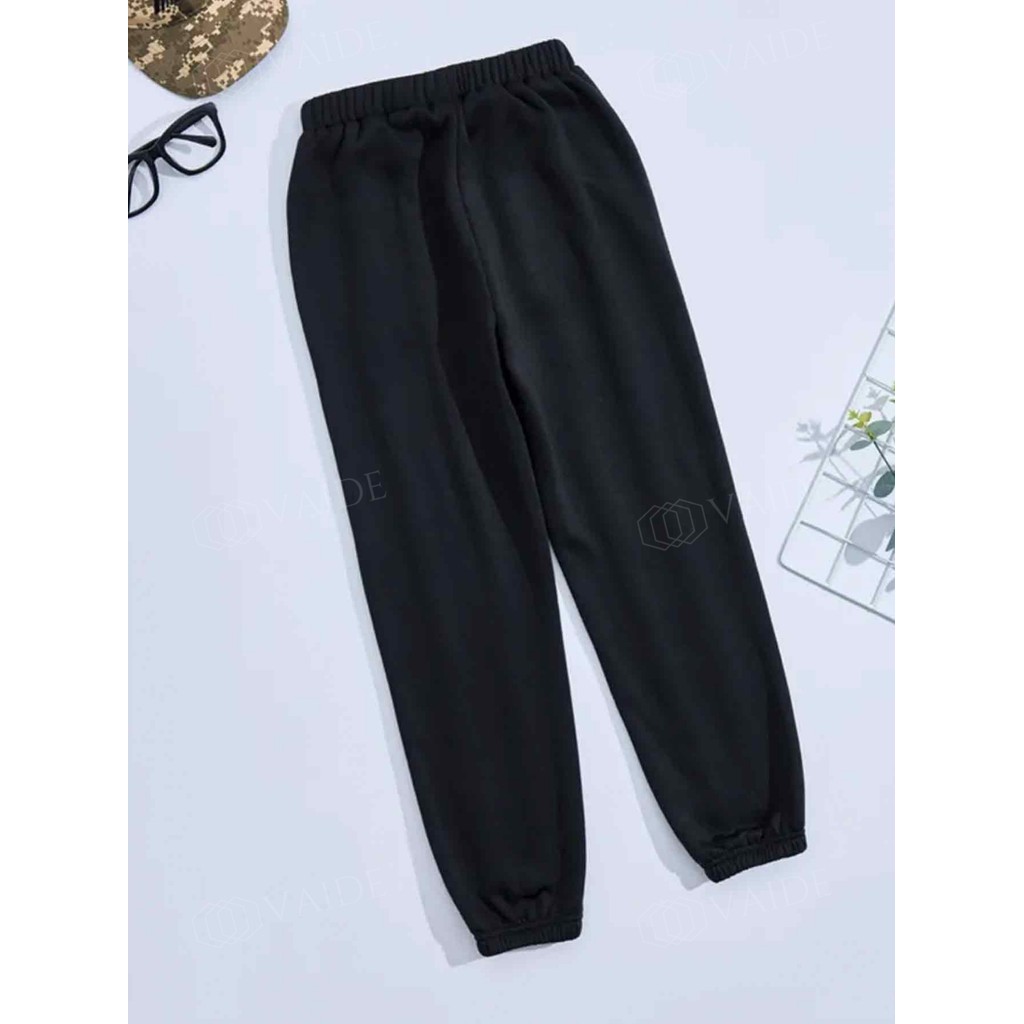 Calça Jogger Skinny Unissex Confortável Premium Versátil Moletom Básica Quente Flanelada
