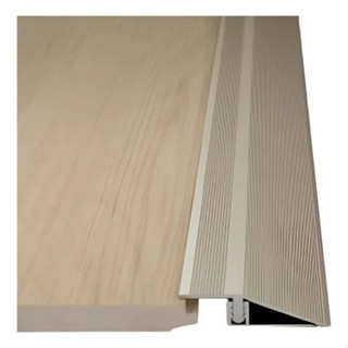 Perfil Aluminio Redutor Alto Para Piso Barra 1 Metro + Base em Oferta na Shopee