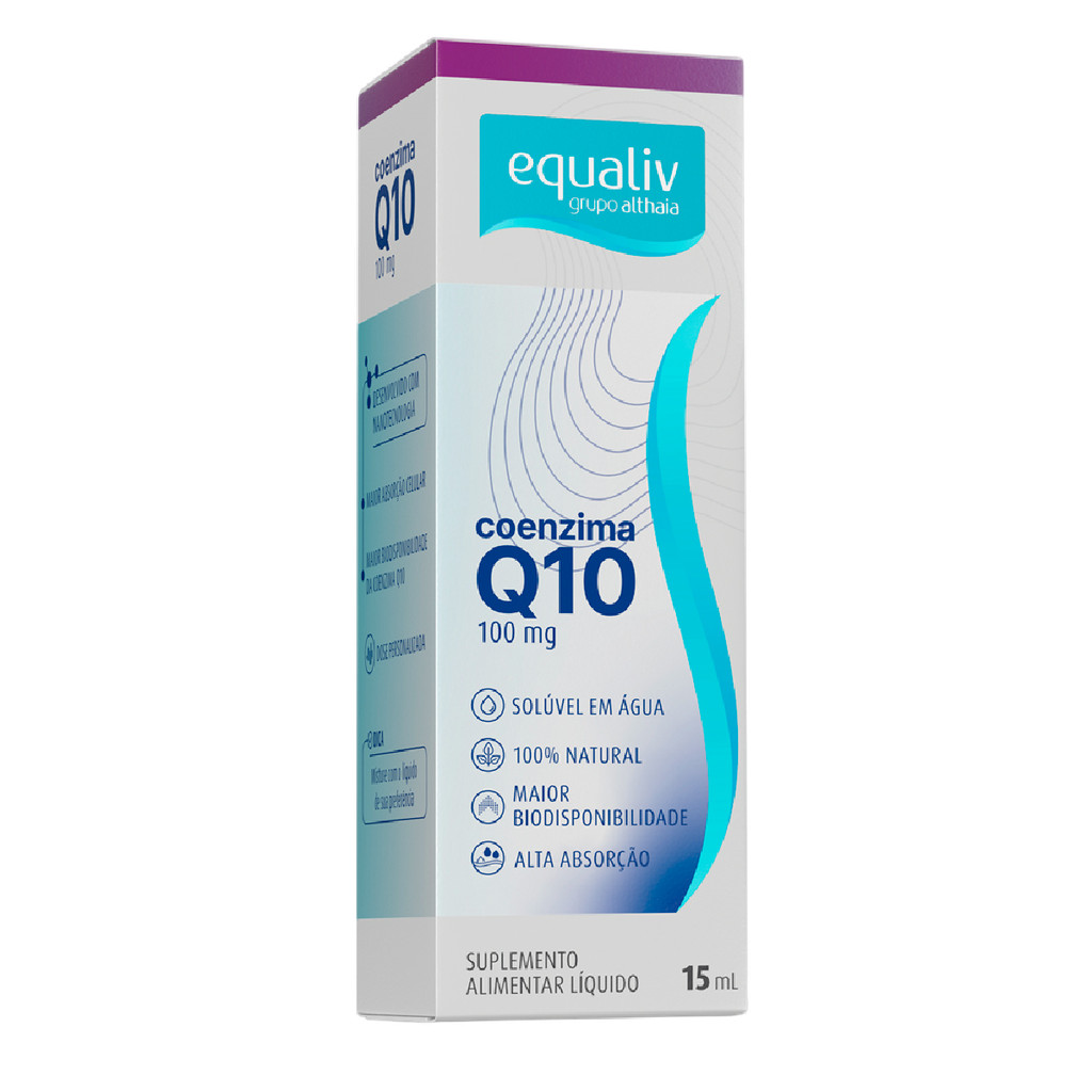 Coenzima Q10 em Gotas da Equaliv em Oferta na Shopee