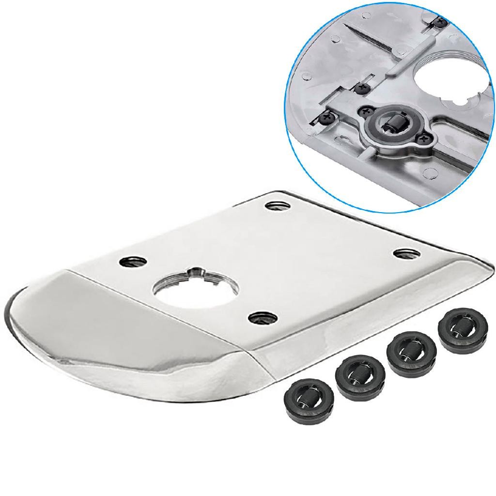 Base Rolete Maquina Cortar Tecido Eastman 10 e 12 Pol.