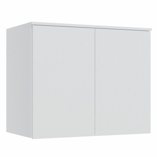 Módulo Aéreo 2 Portas Requinte+ 100% MDF Branco Line em Oferta na Shopee