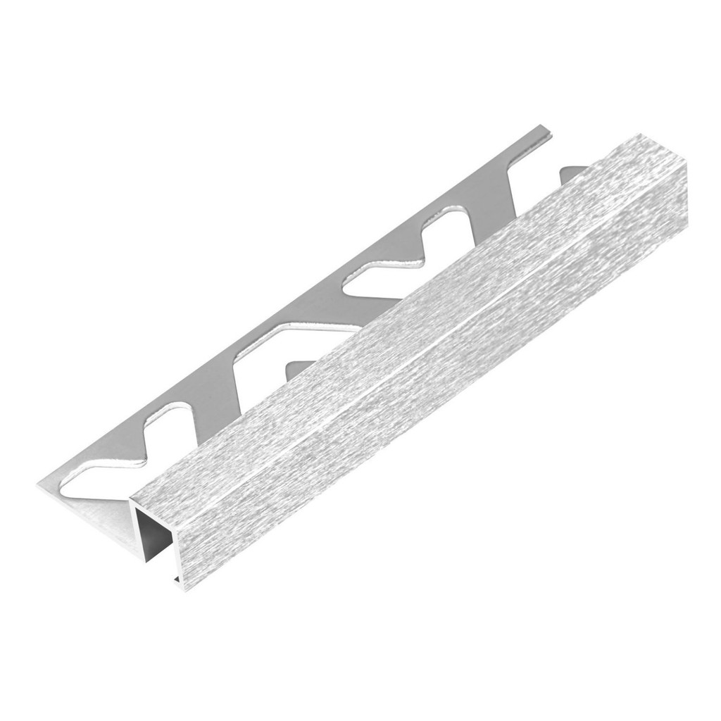 Perfil de Alumínio para Acabamento 10mm X 1,2cm Firenze Brilho Escovado Viscardi