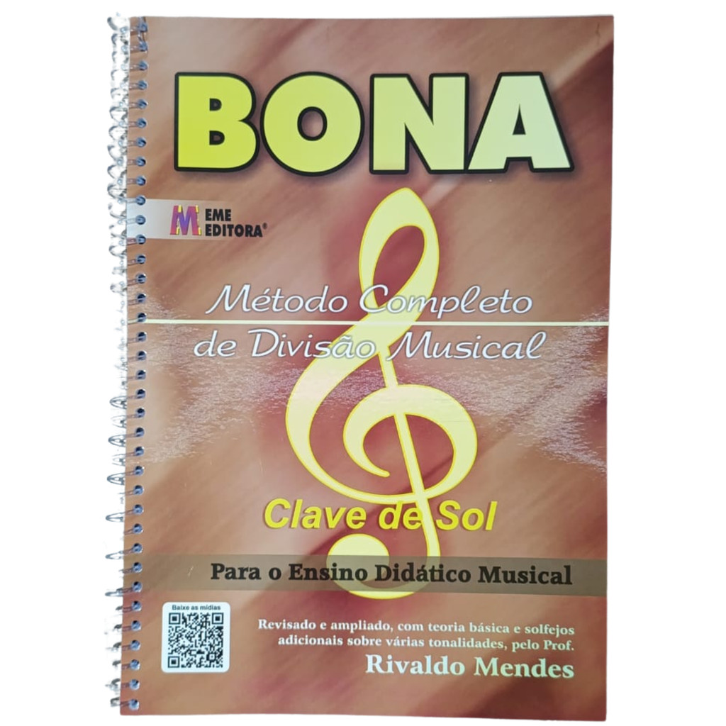 Bona Clave De Sol Metodo Completo Divisão Musical Eme Editora