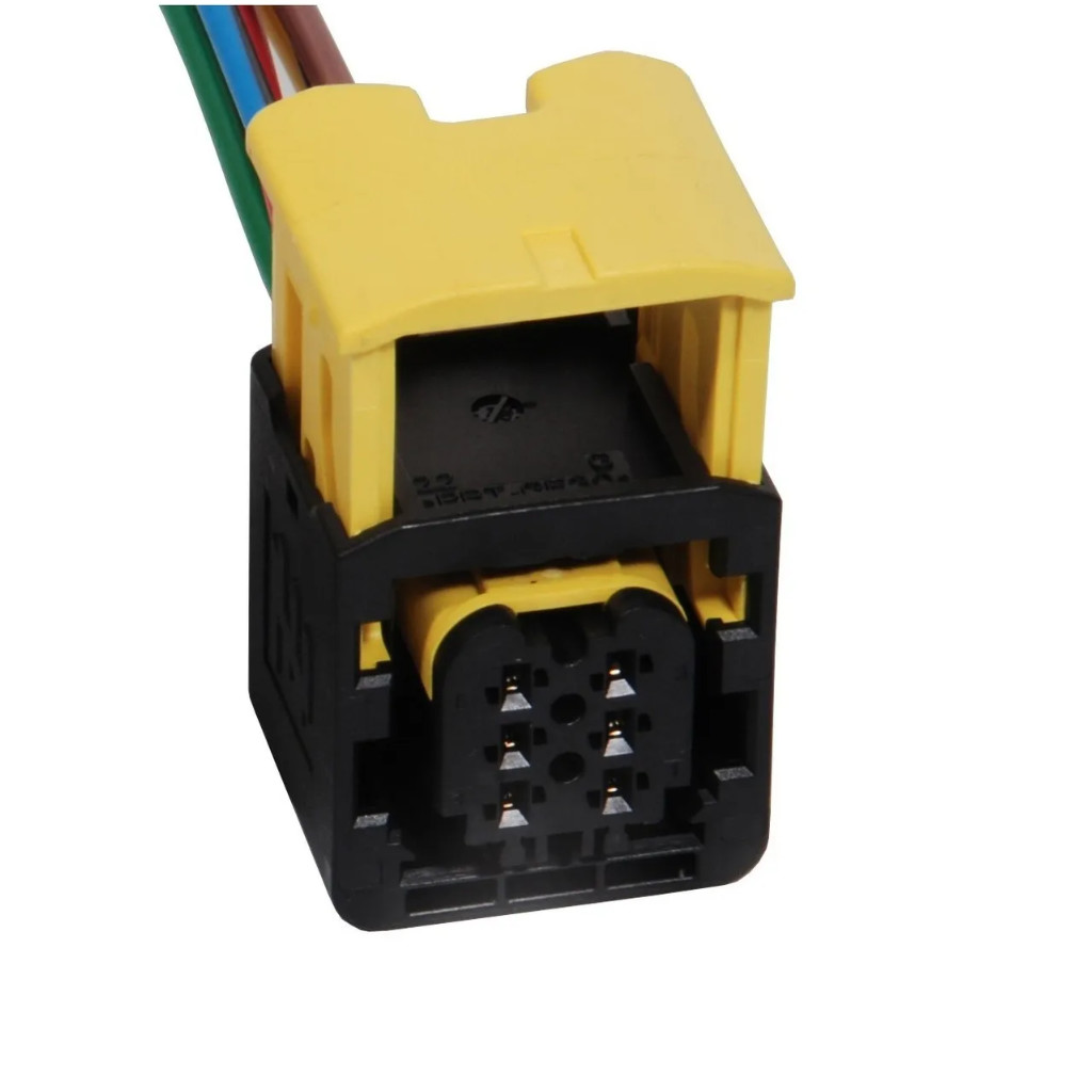 Chicote Plug Conector Lanterna Seta Scania 6 Vias