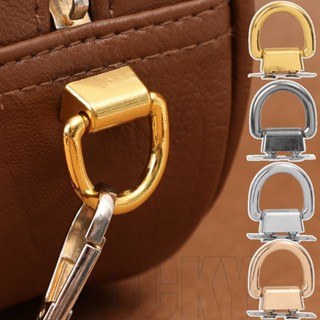 10 Peças Fivelas De Conector Em Forma De D-De Alça De Bolsa-Fecho De Clipe Bolsas-Fivela Lateral De Metal De Anel Acessó em Oferta na Shopee