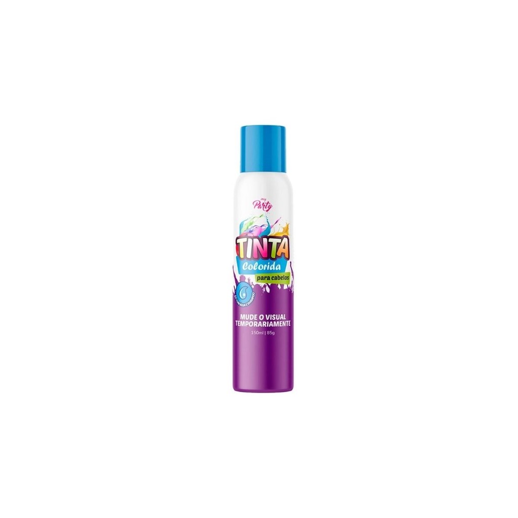 Tinta Para Cabelo Azul Neon 150ml