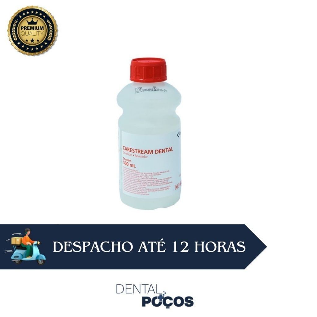 Revelador Radiográfico Manual 500ml Odontológico Carestream