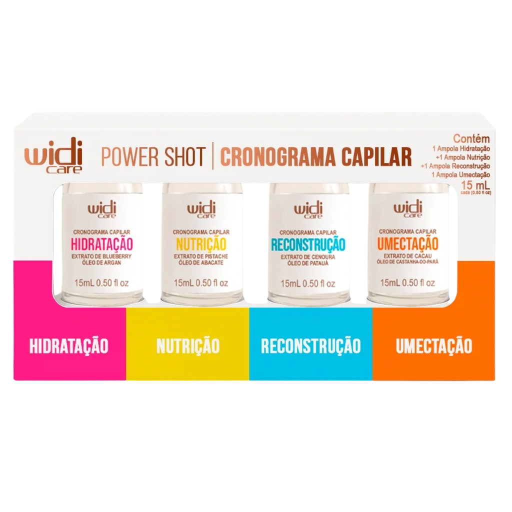 Widi Care Power Shot Cronograma Capilar 15ml