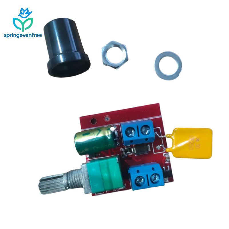 Spe Mini 5A 90W PWM DC Módulo Controlador De Velocidade Do Motor-5V-35V Regulador Ajustável Interruptor De Controle LED
