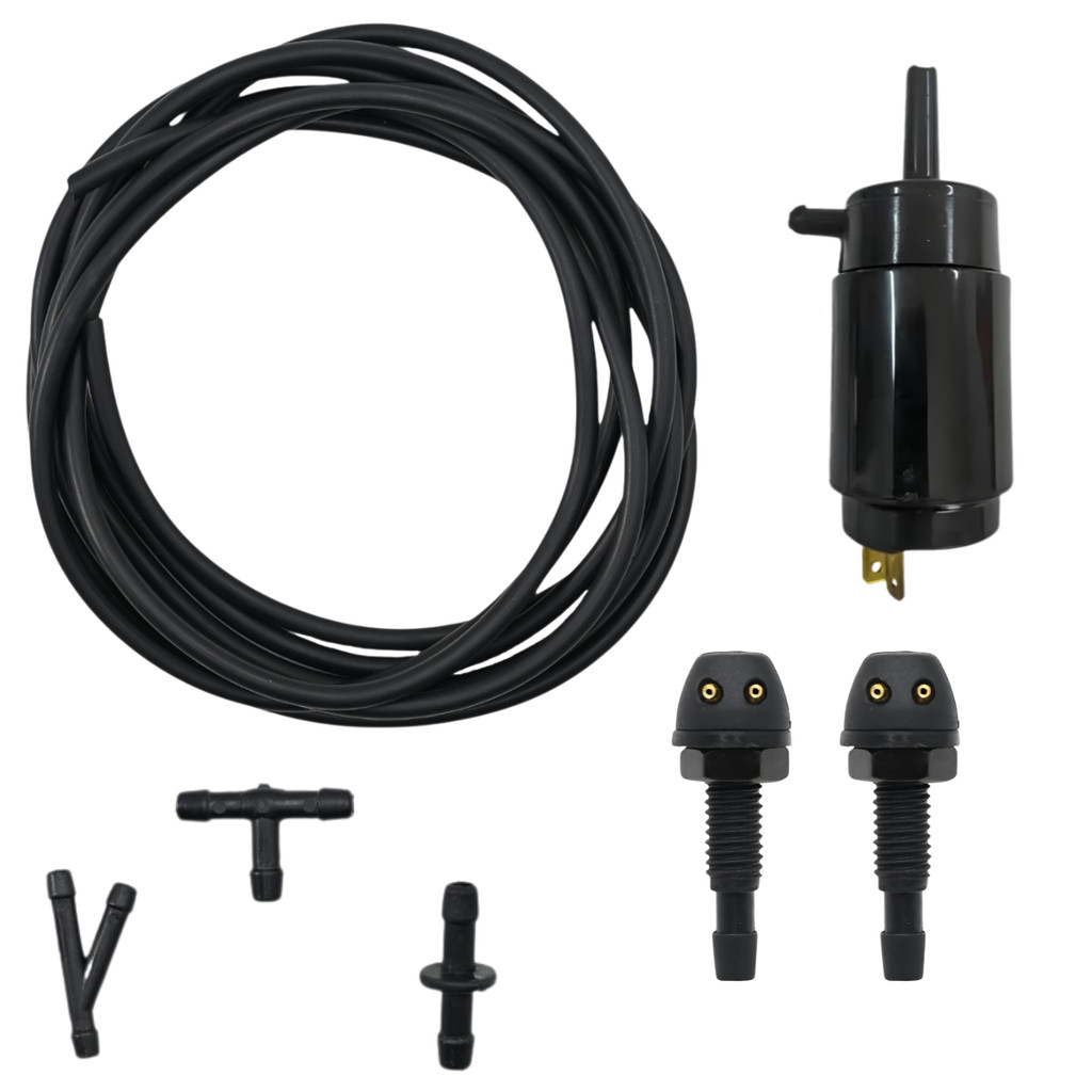 2 Esguicho + Bomba + Mangueira 2 Saídas Universal Adaptação