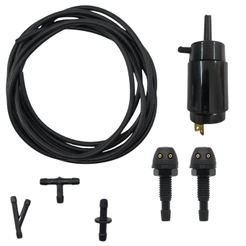 2 Esguicho + Bomba + Mangueira 2 Saídas Universal Adaptação