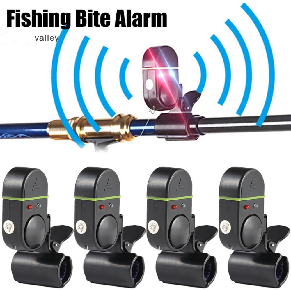 [VLY] Alarme De Pesca Elétrico Acessórios Para Sino Indicador De Sensibilidade Da Faixa Alerta Sonoro Mordida De Peixe V