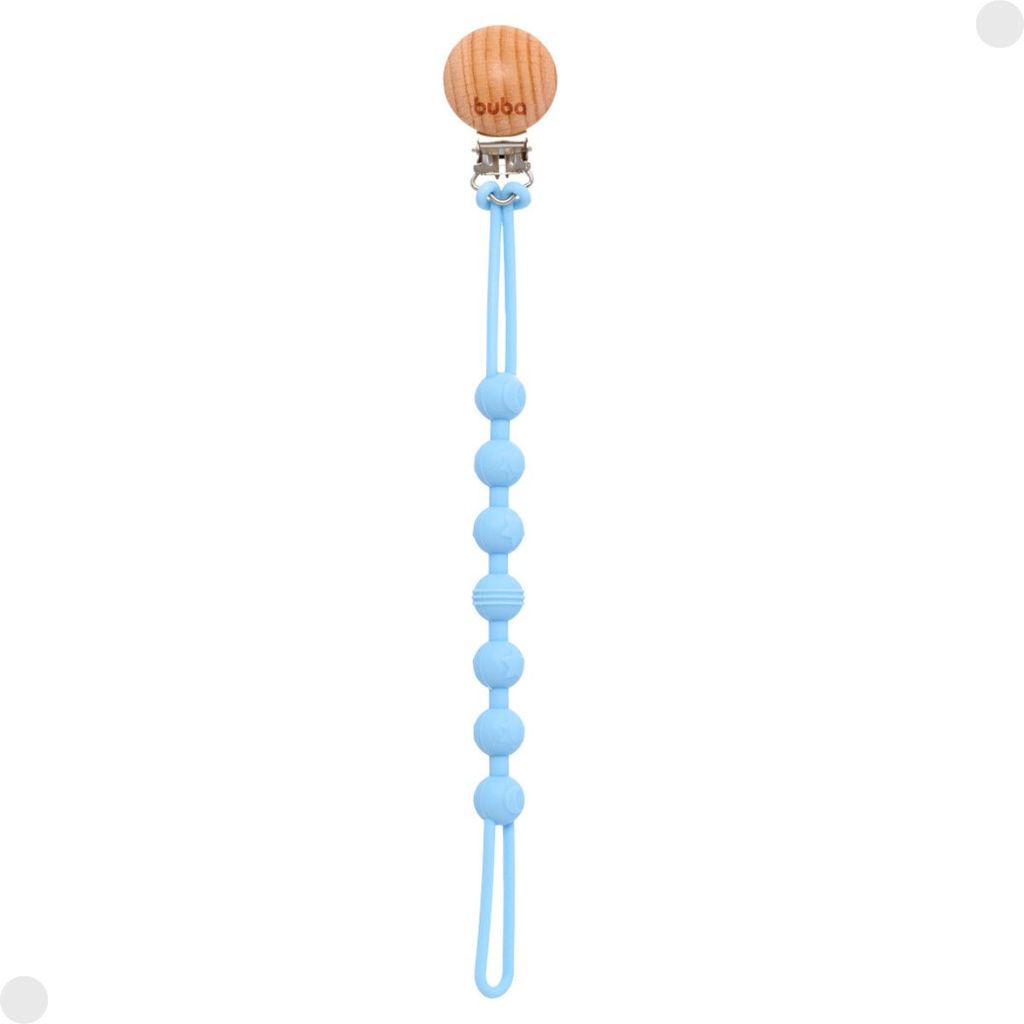 Prendedor de Chupeta para Bebês Em Silicone Livre BPA - Buba — imagem 2 de 2