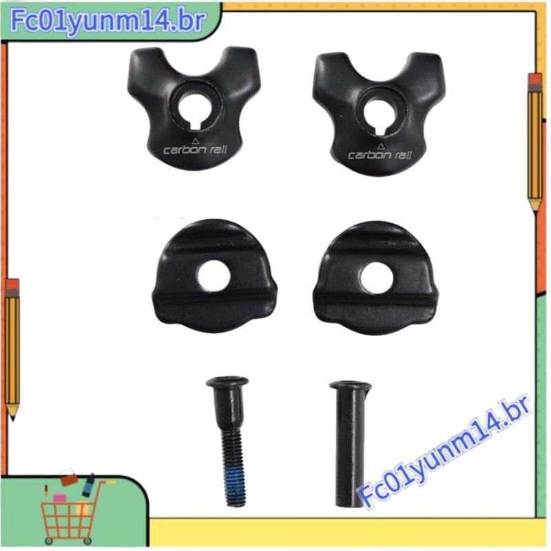 Braçadeira De Selim De Bicicleta Para Trilhos Carbono Adaptador 7x9mm Tubo Oval/Redondo Clipes Acessórios De Ciclismo