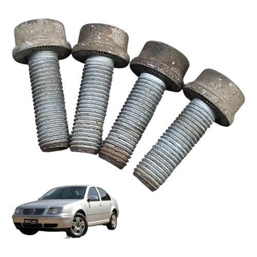 4 Parafusos Pinca Freio Traseiro Original Vw Bora Golf Polo