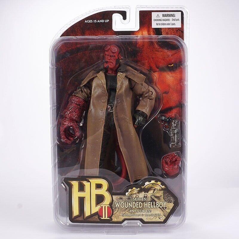 7 " Filme Clássico Série HB II Hellboy Smoke Ver . Caixa De Brinquedos Para Bonecos De Ação Em PVC